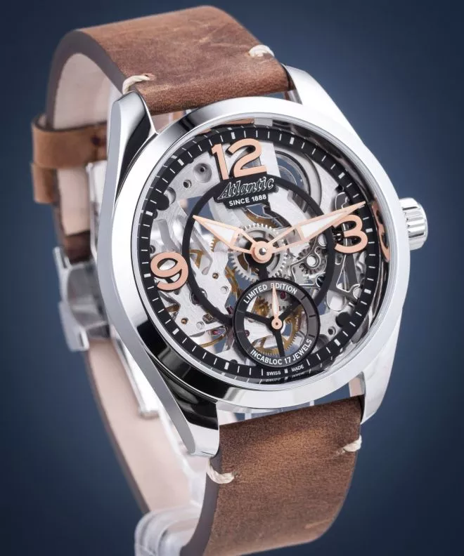 Atlantic Seaflight Skeleton Limited Edition Men's Watch 70950.41.69R