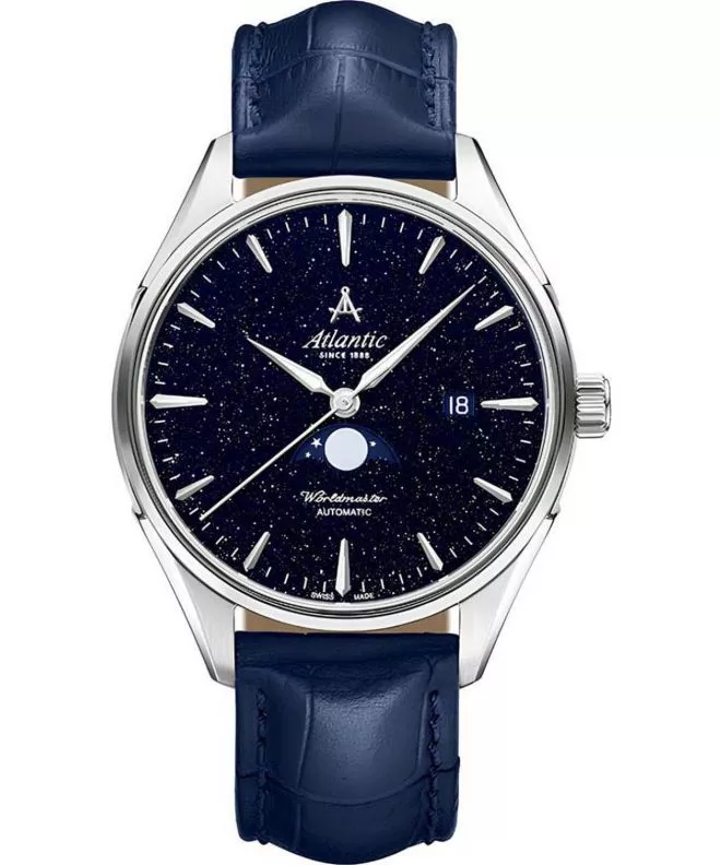 Atlantic Worldmaster Automatic Nightsky Moonphase Blue Aventurine watch 52783.41.51
