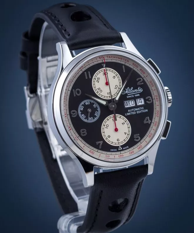 Atlantic Worldmaster Chronograph Valjoux Automatic Limited Edition Men's Watch 55852.41.63
