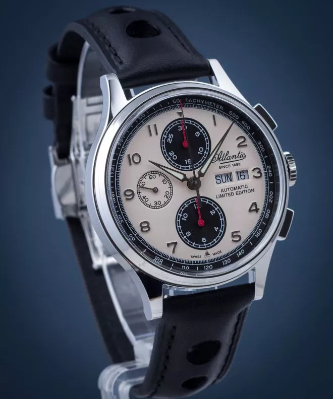 Atlantic Worldmaster Chronograph Valjoux Automatic Limited Edition Men's Watch 55852.41.93