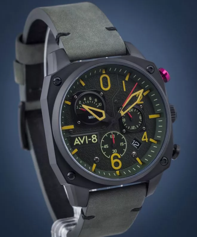 AVI-8 Hawker Hunter Retrograde Chronograph Men's Watch AV-4052-08