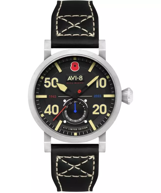 AVI-8 Onyx Black Dambuster 80th Anniversary Royal British Legion Meca-Quartz Limited Edition  watch AV-4108-RBL-01