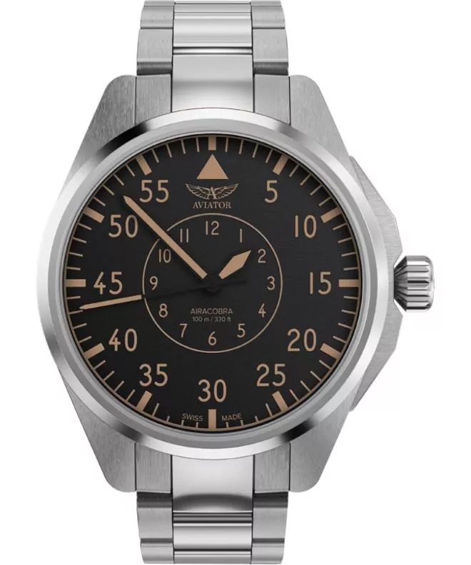 Aviator Airacobra 43 Heritage Automatic watch V.3.39.0.340.5