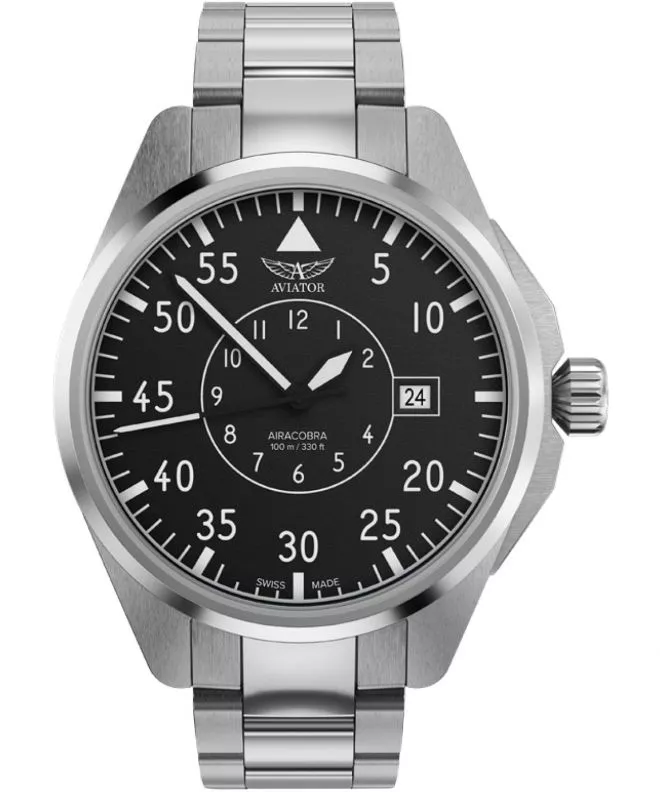 Aviator Airacobra 43 Heritage Automatic watch V.3.39.0.341.5