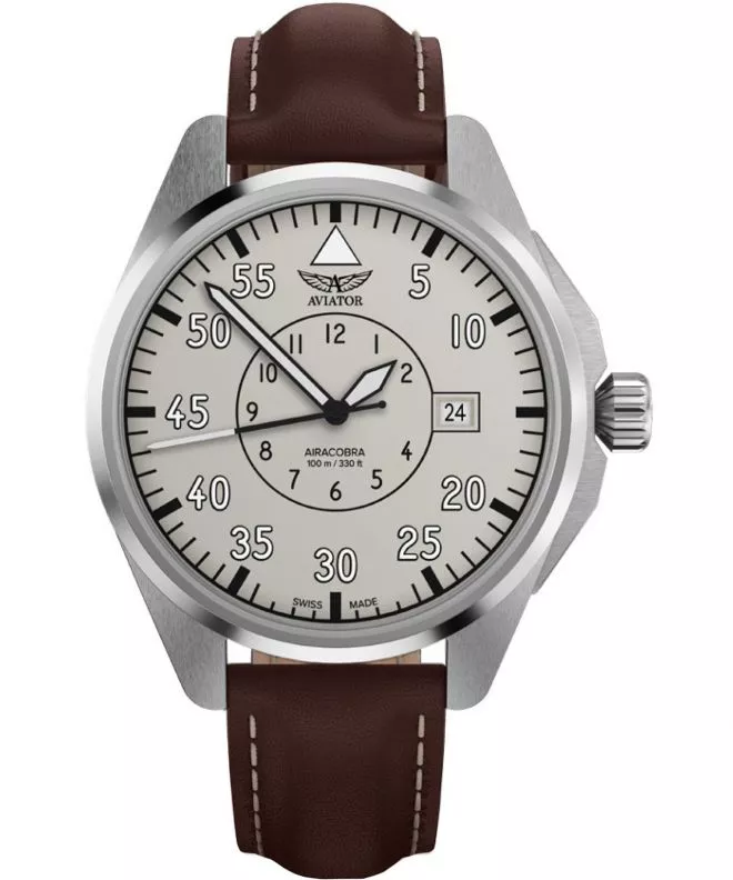 Aviator Airacobra 43 Heritage Automatic watch V.3.39.0.342.0