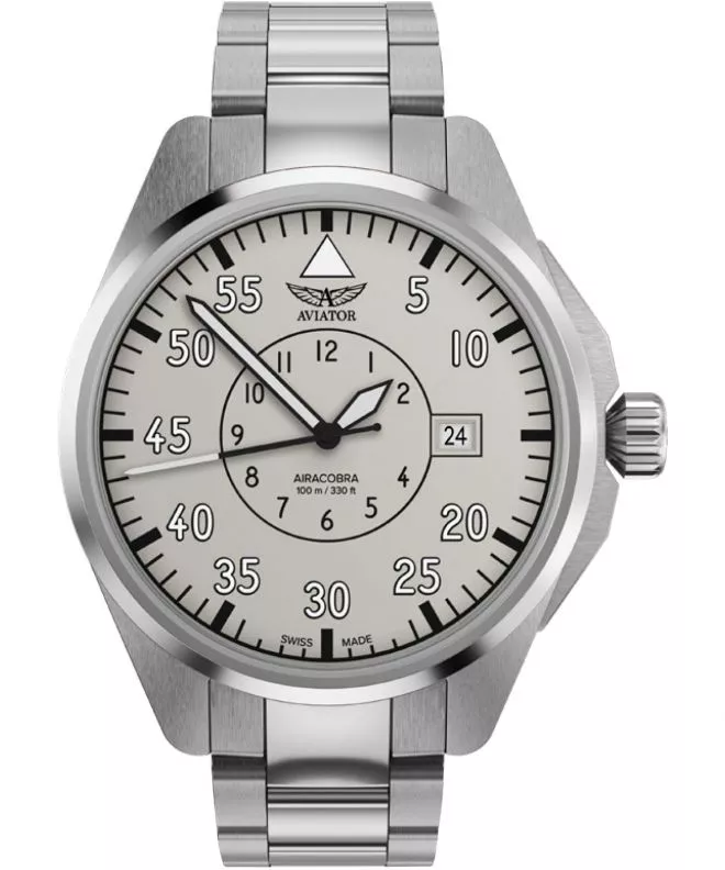 Aviator Airacobra 43 Heritage Automatic watch V.3.39.0.342.5