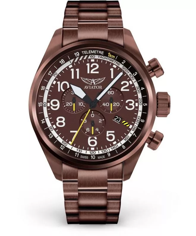 Aviator Airacobra P45 Chronograph watch V.2.25.8.172.5