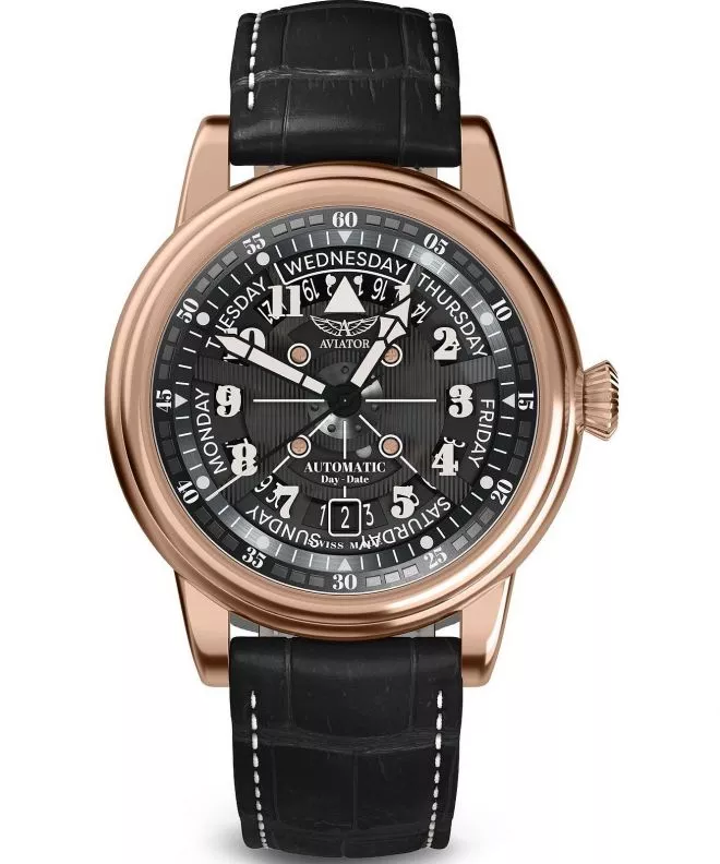 Aviator Douglas Day-Date Meca 41 watch V.3.36.2.285.4