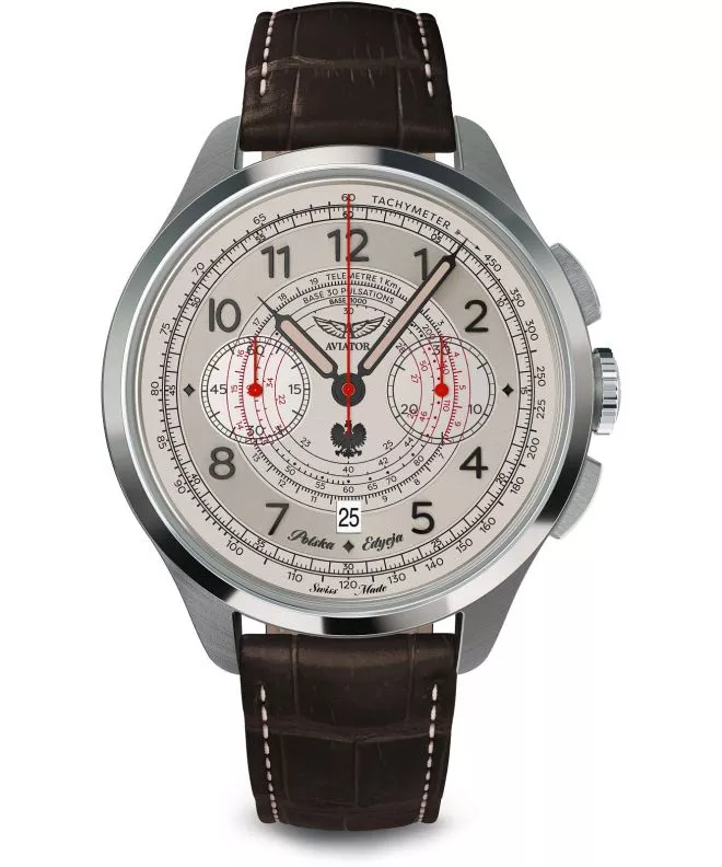 Aviator Heritage Chronograph Trimeter Limited Edition gents watch V.4.40.0.351.4 PL