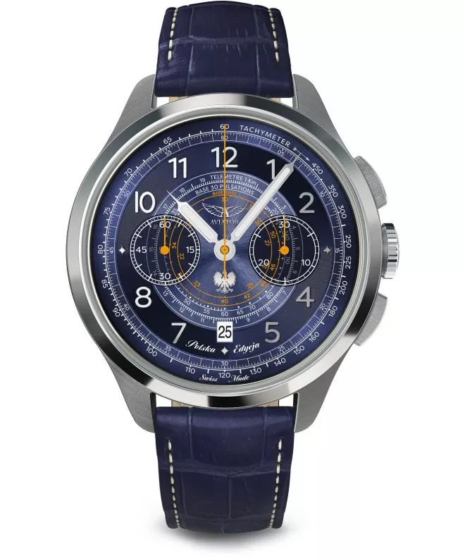 Aviator Heritage Chronograph Trimeter Limited Edition gents watch V.4.40.0.352.4 PL