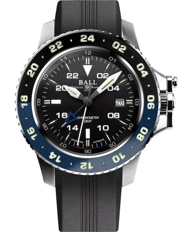 Ball Engineer Hydrocarbon AeroGMT II Automatic Chronometer Men's Watch DG2018C-P5C-BK