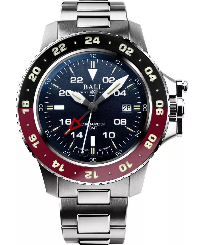 Ball Engineer Hydrocarbon AeroGMT II Automatic Chronometer Men's Watch DG2018C-S3C-BE