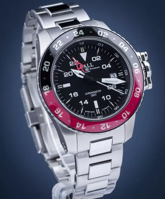 Ball Engineer Hydrocarbon AeroGMT II Automatic Chronometer Men's Watch DG2018C-S3C-BK