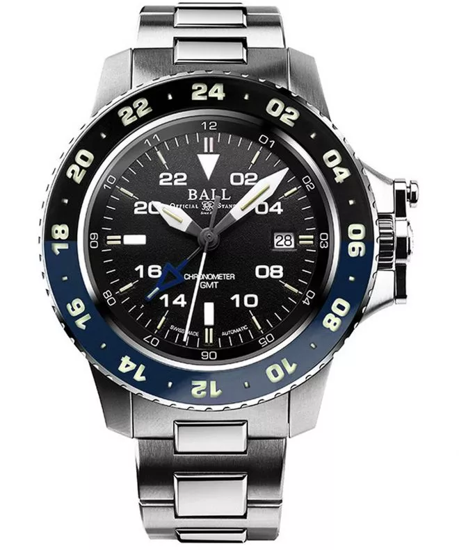 Ball Engineer Hydrocarbon AeroGMT II Automatic Chronometer Men's Watch DG2018C-S5C-BK