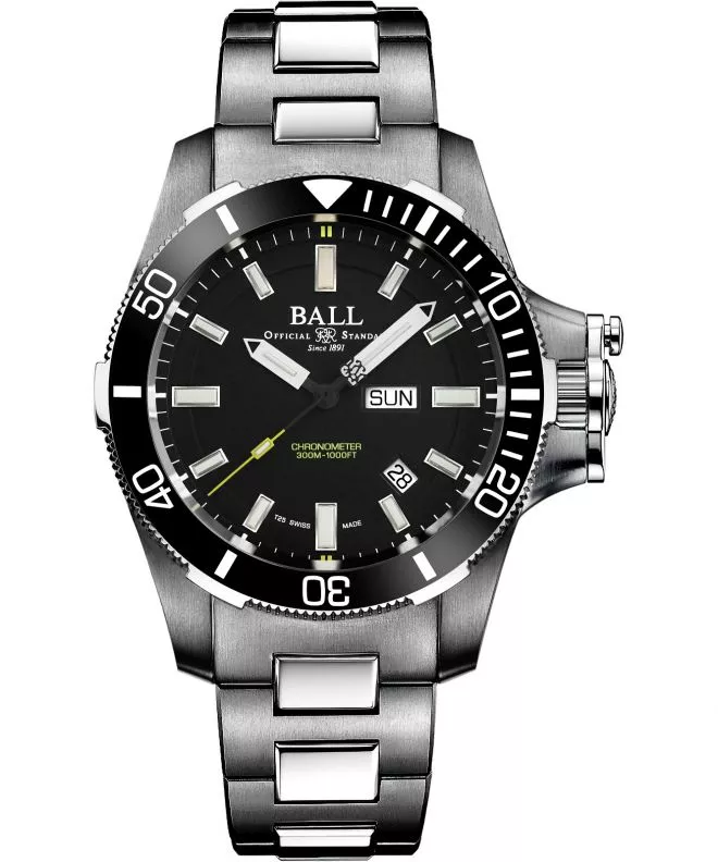 Ball Engineer Hydrocarbon Submarine Warfare Ceramic Automatic Chronometer Men's Watch DM2236A-SCJ-BK