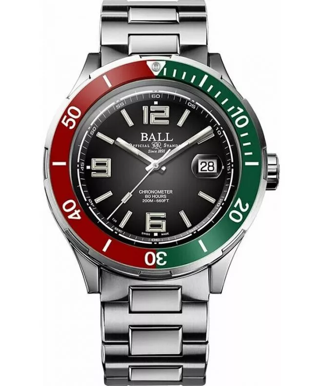 Ball Roadmaster Marine GMT Titanium Automatic Chronometer Limited Edition Men's Watch DM3130B-S7CJ-BK