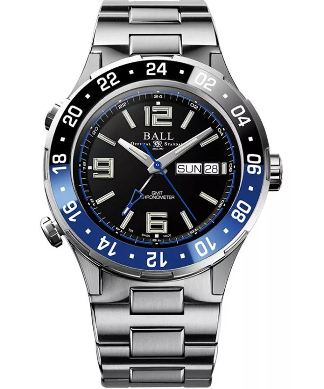 Ball Roadmaster Marine Chronometer GMT Limited Edition  watch DG3000A-S1CJ-BK