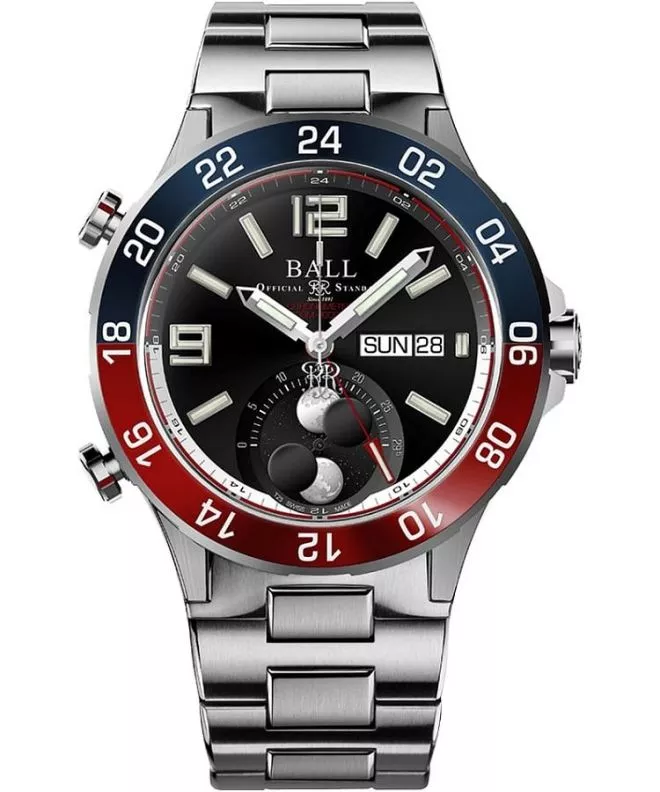 Ball Roadmaster Marine GMT Moon Phase Limited Edition  watch DG3220A-S1CJ-BK