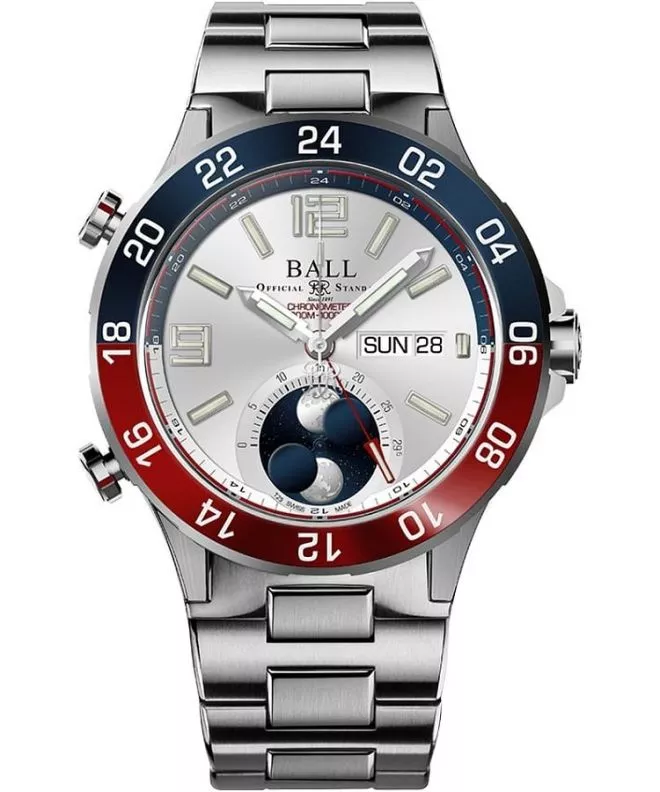 Ball Roadmaster Marine GMT Moon Phase Limited Edition  watch DG3220A-S1CJ-SL