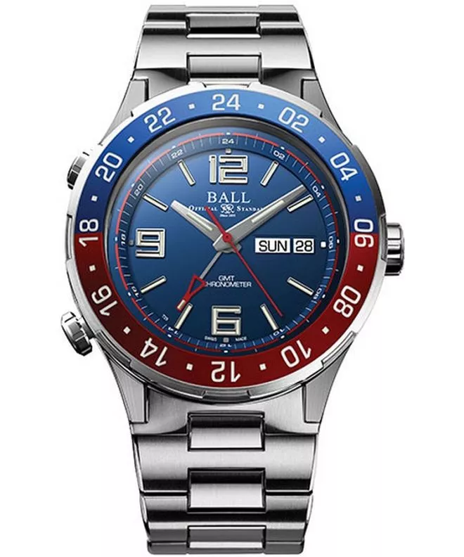 Ball Roadmaster Marine GMT Titanium Automatic Chronometer Limited Edition Men's Watch DG3030B-SCJ-BE