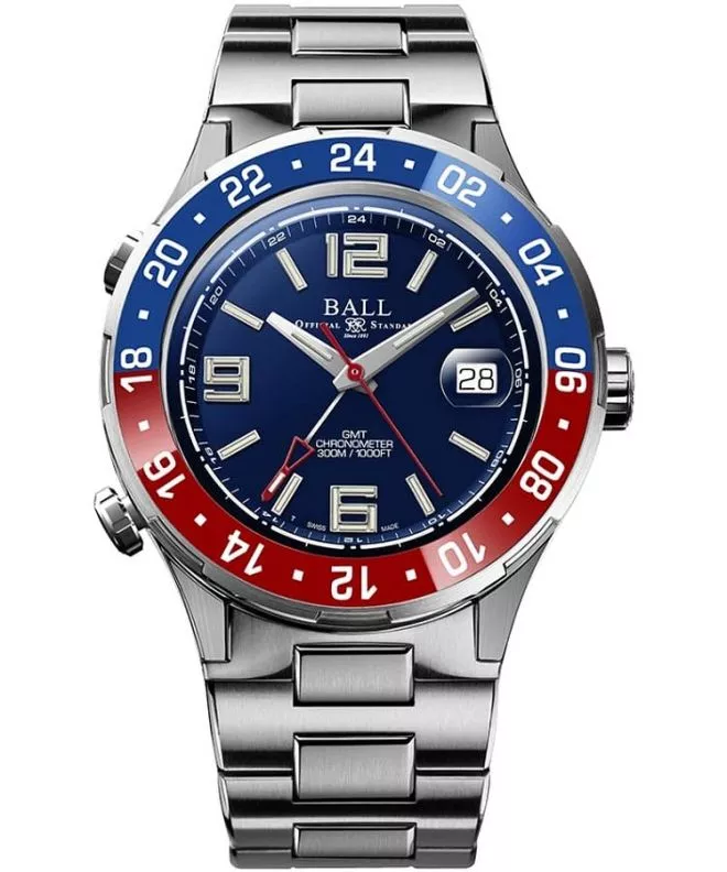 Ball Roadmaster Pilot GMT Chronometer Limited Edition watch DG3038A-S2C-BE