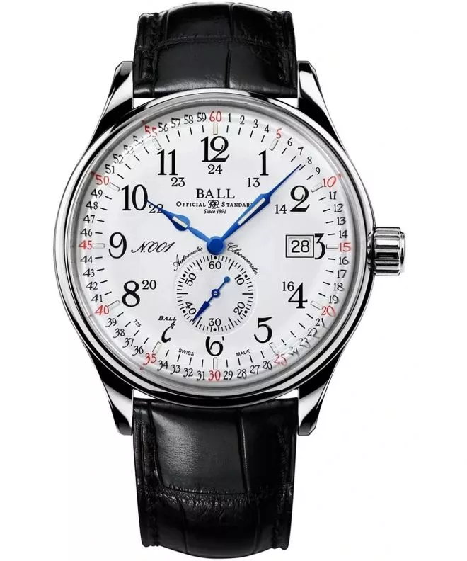 Ball Trainmaster Railroad Standard 130 Years Limited Edition watch NM3888D-LL4CFJ-WH