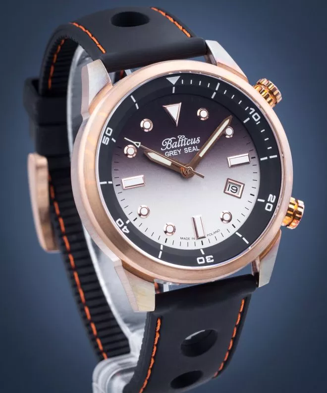 Balticus Grey Seal Bronze Automatic Limited Edition Men's Watch GS-A-B