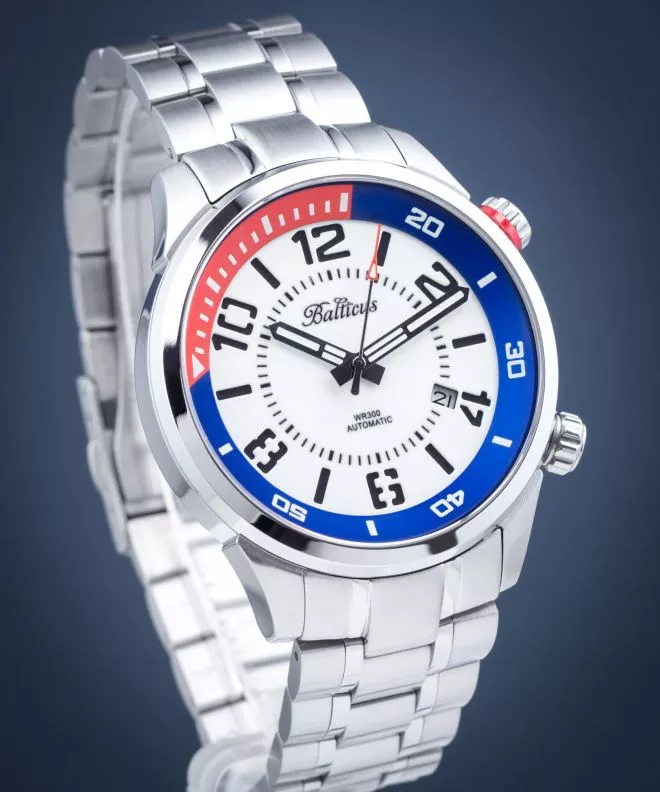 Balticus Helmet Diver Pepsi Automatic Men's Watch HDP-A
