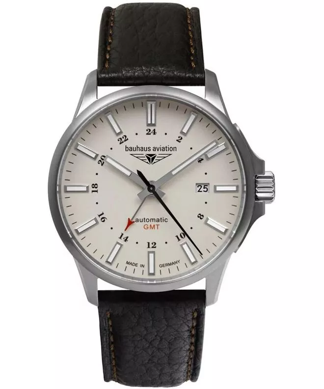 Bauhaus Aviation Automatic GMT watch 2868-5