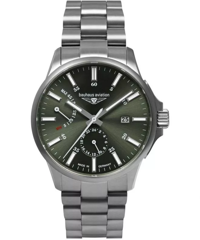 Bauhaus Aviation Power Reserve Automatic  watch 2860M-4