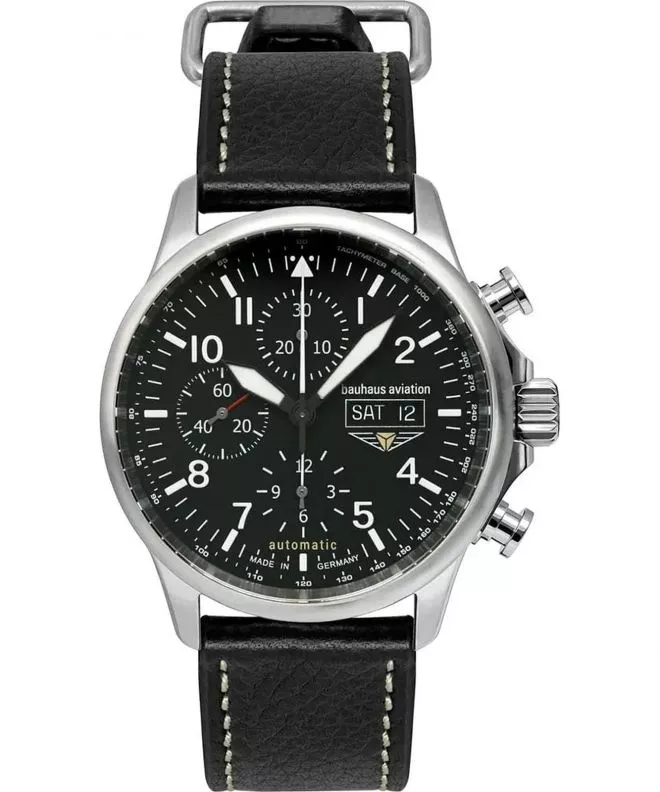 Bauhaus Aviation Tornado Automatic Chronograph watch 2724-2