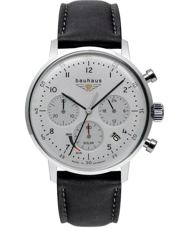 Bauhaus Classic Power Reserve Solar Chronograph watch 2086-1