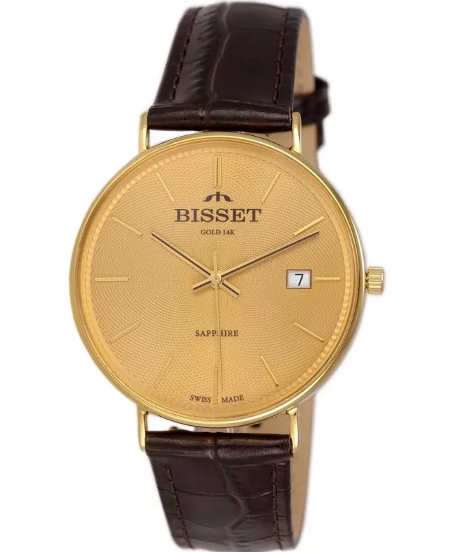 Bisset Classic Gold 14K watch BSYF24GIGX01BX