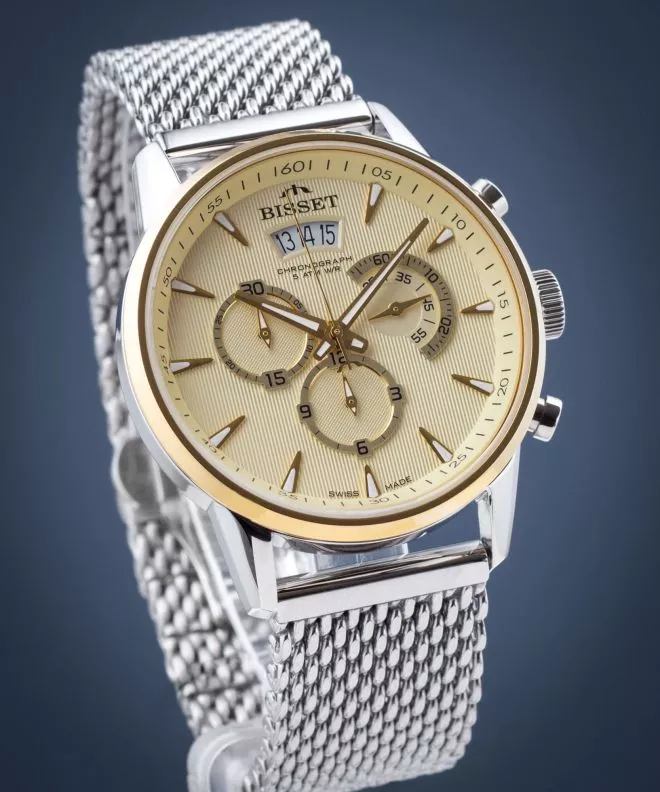Bisset Vaud Chronograph Men's Watch BSDE88TIGX05AX