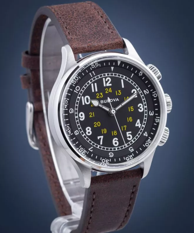 Bulova A-15 Pilot Automatic Men's Watch 96A245