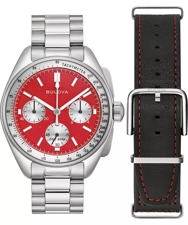 Bulova Lunar Pilot Chronograph SET watch 96K115