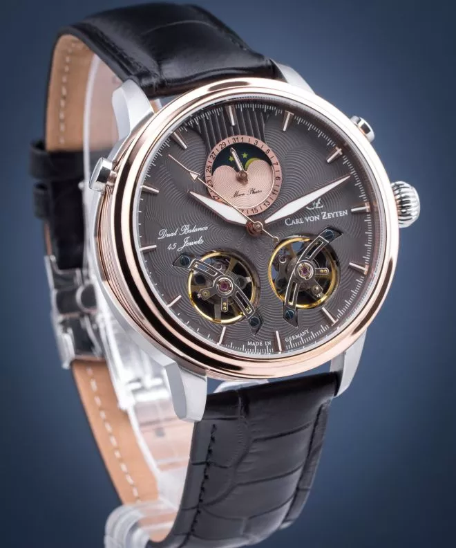 Carl von Zeyten Durbach Twin Balance Automatic Men's Watch CVZ0060RGU