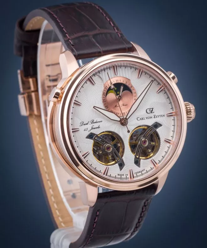 Carl von Zeyten Durbach Twin Balance Automatic watch CVZ0060RWHS