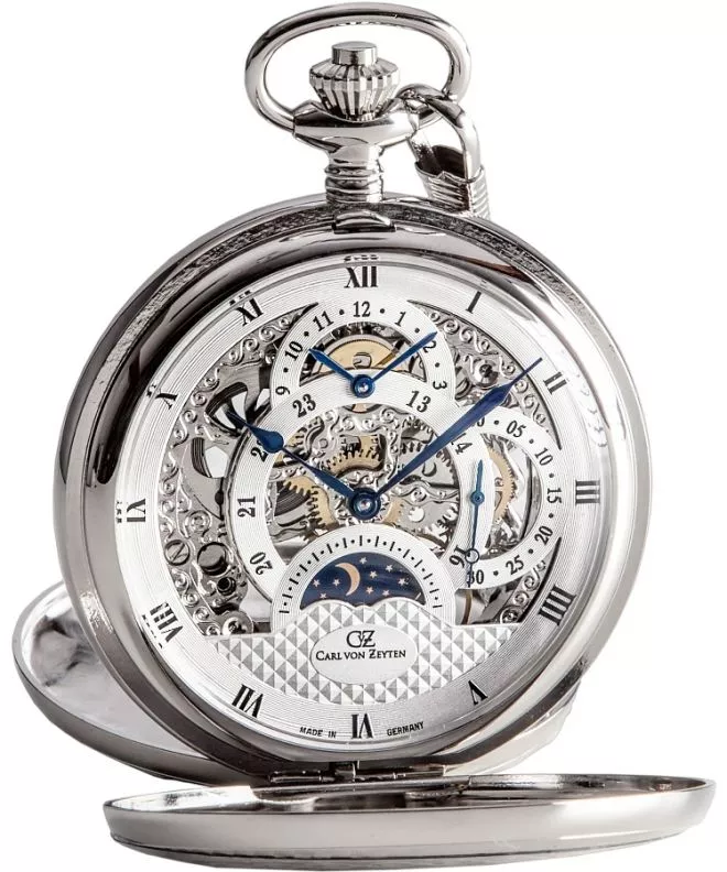 Carl von Zeyten Schutter Skeleton Mechanical Men's Watch CVZ0038SL