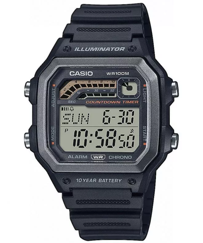 Casio Digital watch WS-1600H-1AVEF