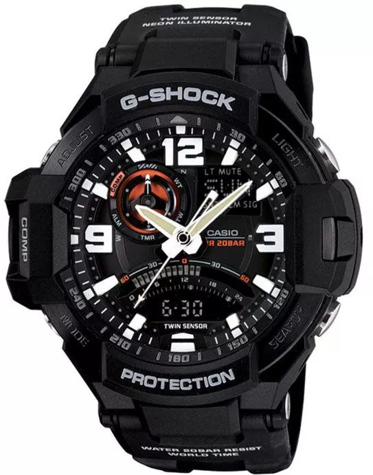 Casio G-SHOCK Gravity Defier Men's Watch GA-1000-1AER