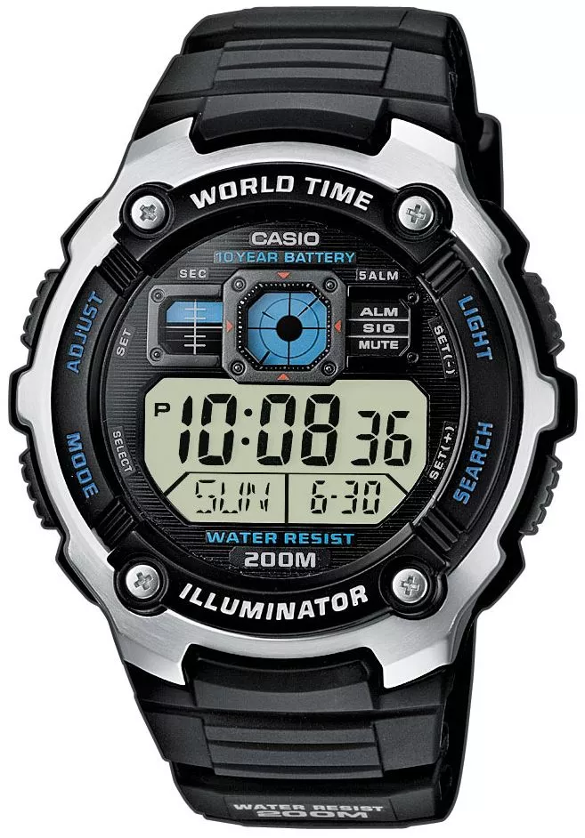 Casio Sporty Digital Men's Watch AE-2000W-1AVEF