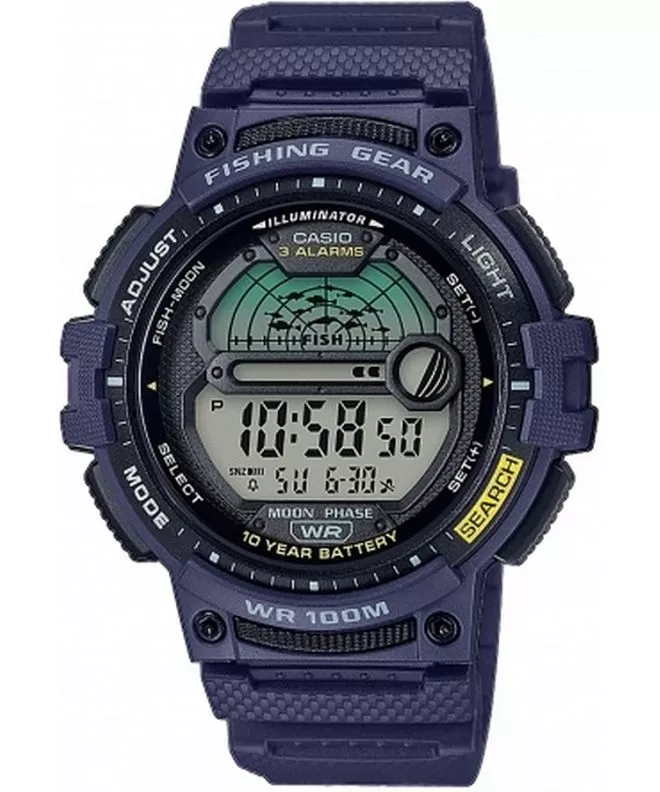 Casio Sport Fishing Gear Digital Men's Watch WS-1200H-2AVEF