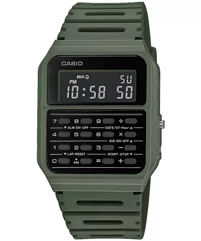 Casio VINTAGE Oldschool Manish Color Men's Watch CA-53WF-3BEF
