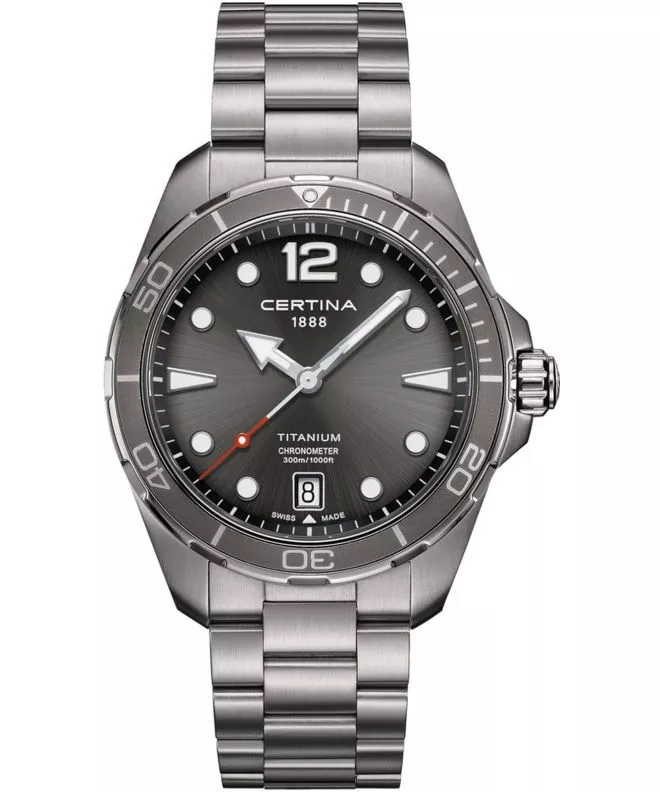 Certina Aqua DS Action Titanium watch C032.451.44.087.00 (C0324514408700)