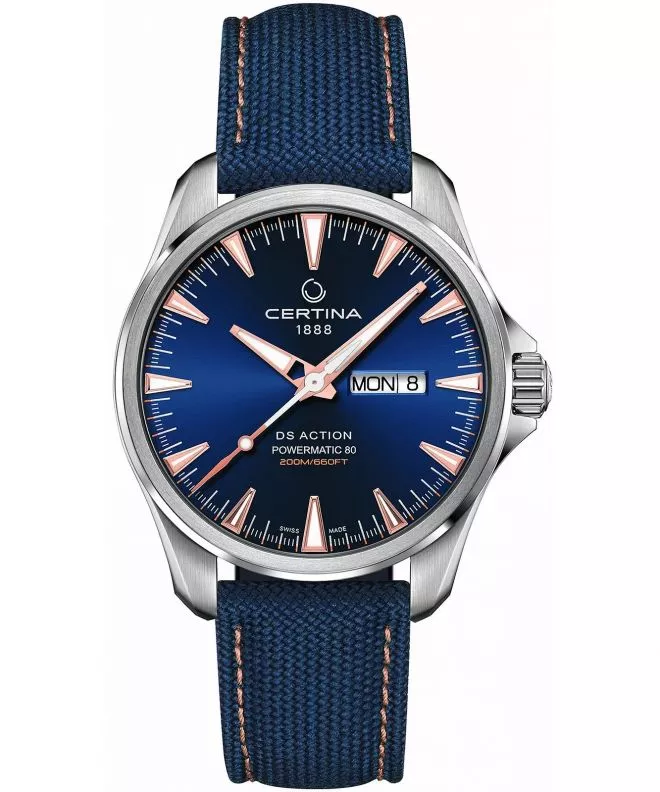 Certina DS Action Day-Date watch C032.430.18.041.01 (C0324301804101)