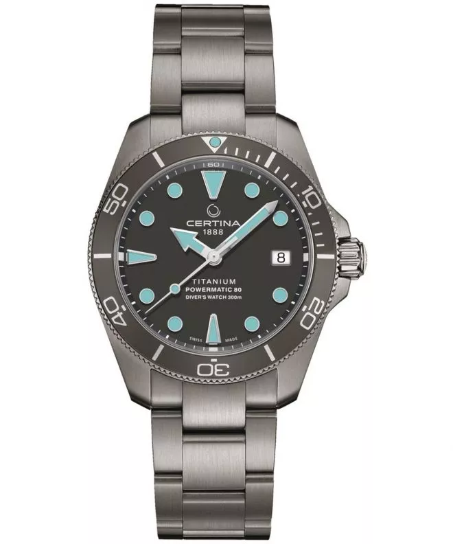 Certina DS Action Diver Titanium Powermatic 80 watch C032.807.44.081.00 (C0328074408100)