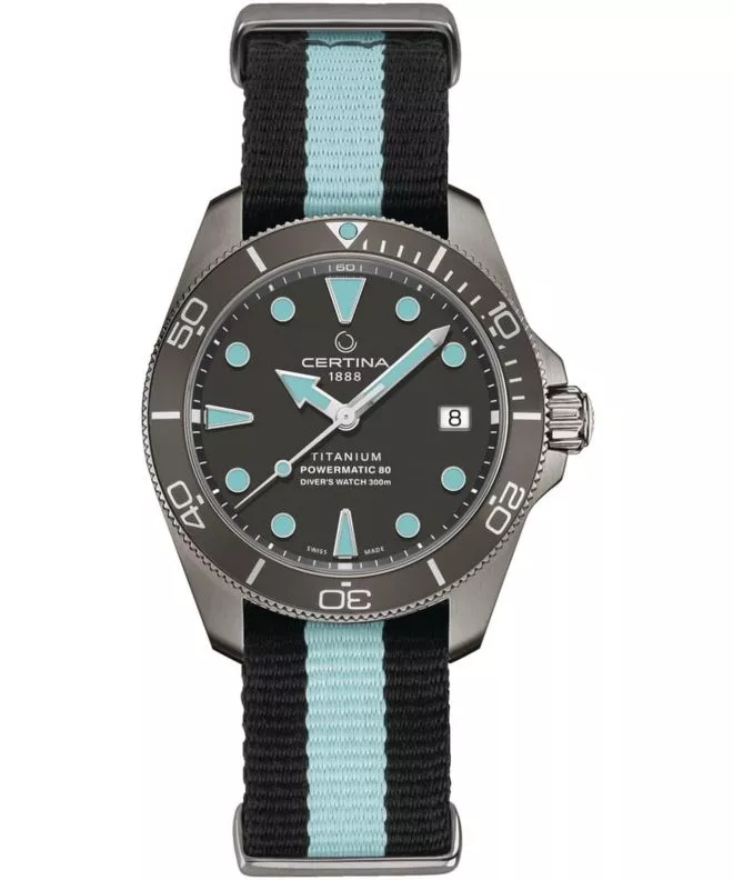Certina DS Action Diver Titanium Powermatic 80 watch C032.807.48.081.00 (C0328074808100)