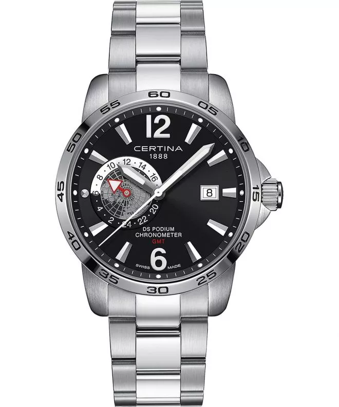 Certina DS Podium GMT watch C034.455.11.057.00 (C0344551105700)