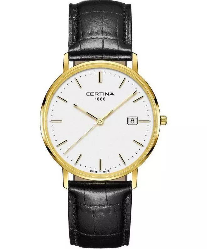 Certina Heritage Priska Gold 18K watch C901.410.16.011.00 (C9014101601100)